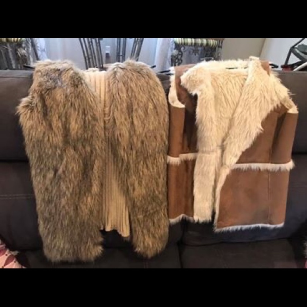 2 Curvy Vests Brand New!